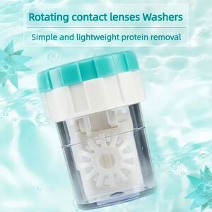 Contact Lens Cleaner, Washer: Compact and Portable Lens Cleaner for Travel